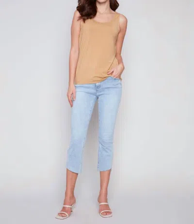 Charlie B Bamboo Camisole In Corn In Beige
