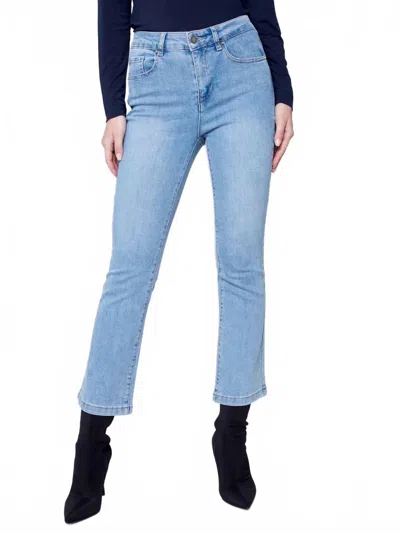 Charlie B Bootcut Jeans In Light Blue Wash