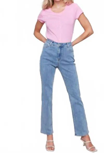CHARLIE B CELINE FLARE JEAN IN BLUE