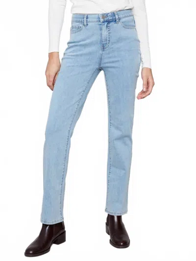 Charlie B Charlotte Straight Leg Jeans In Light Blue