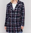 Charlie B Coat With Lining In Pastel In White