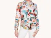Charlie B Corner Of Winslow Arizona Top In White/multi In Multi