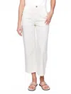 Charlie B Cropped Utility Pocket Twill Pants In Natural