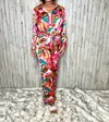 Charlie B Cruising For The Islands Pant In Multi In Multi