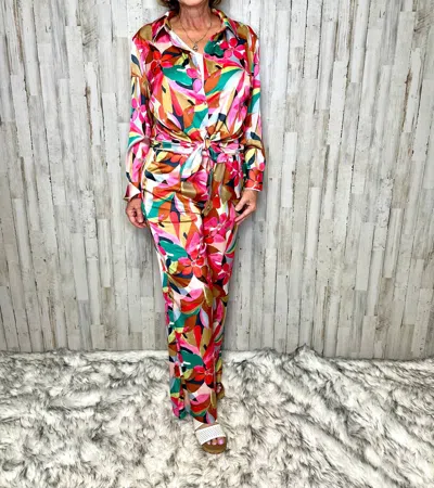 Charlie B Cruising For The Islands Pant In Multi