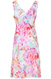 Charlie B Day Of Posies Sundress In Watercolor In Blue