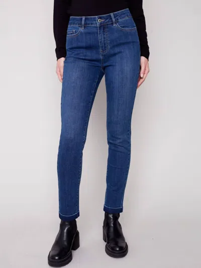 Charlie B Denim Jeans In Medium Blue