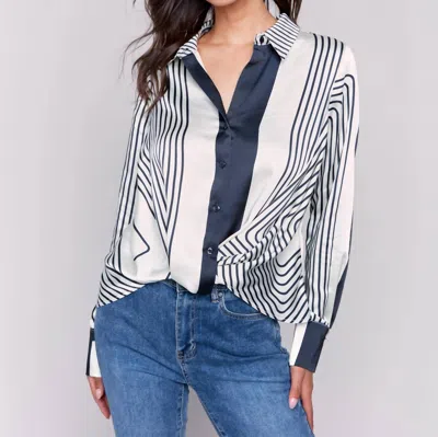 Charlie B Long Sleeve Shirt In Retro