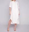 Charlie B Maxi Tunic Dress In Tulip In Multi