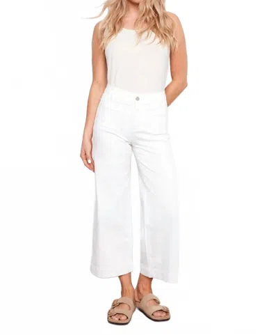 Charlie B Patch Pocket Pant In White