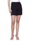 Charlie B Patch Pocket Stretch Short In Black In Black