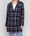 Charlie B Coat With Lining In Pastel In Multi