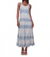 Charlie B Printed Maxi Dress In Papaya In Brown