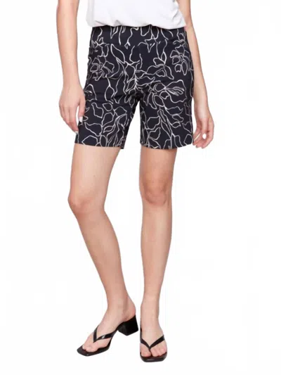CHARLIE B PRINTED PULL-ON SHORT IN COROLLA