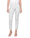 Charlie B Printed Twill Pants In Mirage