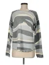 Charlie B Pullover Sweater In Gray