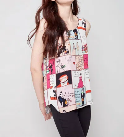 Charlie B Relief Cami In Comic In Multi