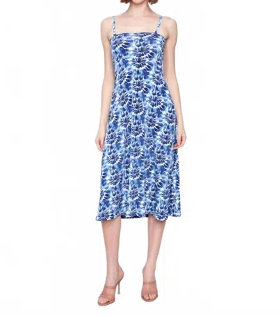 Charlie B Removable Straps Two Way Midi Skirt And Dress In Lily Print In Multi