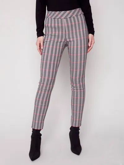 Charlie B Ruby Pull-on Pants In Pink
