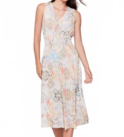 Charlie B Sleeveless V-neck Dress In Lemonade In Multi