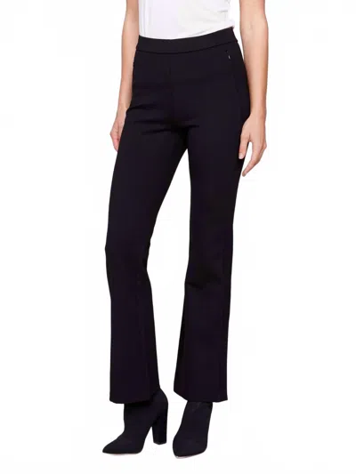 Charlie B Solid Flare Pant In Black
