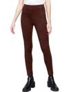 Charlie B Stitch Detail Pull-on Pants In Mocha In Brown