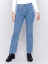 CHARLIE B STRAIGHT LEG JEANS IN DENIM