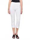 Charlie B Ruth Bootcut Stretch Twill Pants In White In White