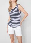 Charlie B Striped Tank Top In Nautical In Multi