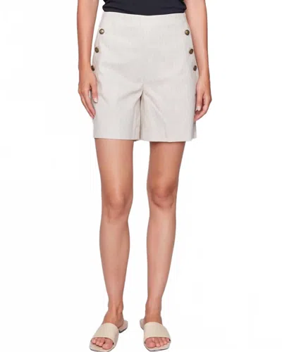 CHARLIE B THE SYBIL LINEN BLEND SHORT IN CREAM