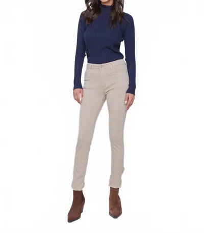 Charlie B Tulip Hem Pant In Almond 529 In Multi