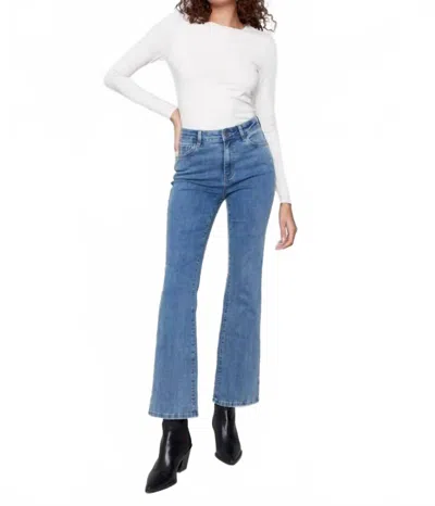 Charlie B Women's Celine Flare Leg Jeans In Medium Blue