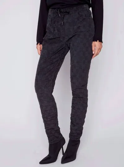 Charlie B Women's Corduroy Printed Jogger In Porto In Multi