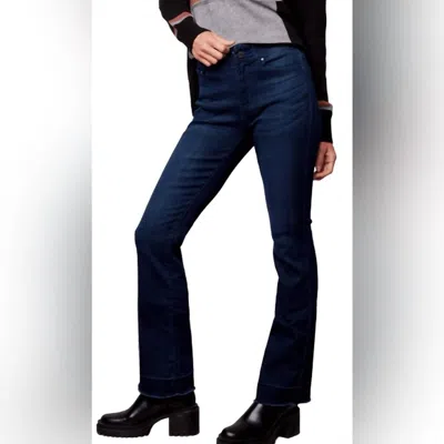 Charlie B Women's Flare Jean In Blue Med