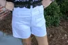 Charlie B Women's Front Patch Pocket Short In White In White