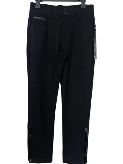 Charlie B Women's Slim Ankle Pants In Noir