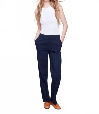 CHARLIE B WOMEN'S STRAIGHT LEG PANT IN NAVY