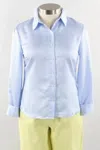 Charlie B Women's Stripe Poplin Shirt In Sky