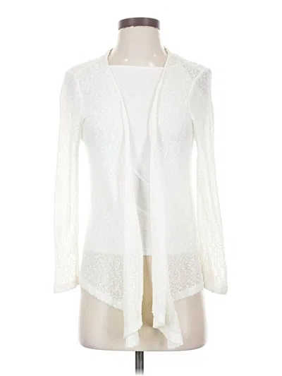 Pre-owned Charlie Cardigan Sweater In White