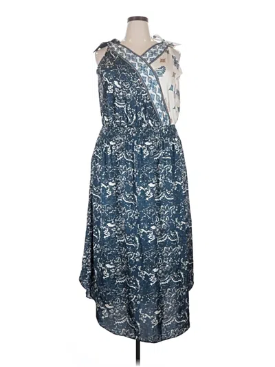 Pre-owned Charlie Casual Dress In Blue