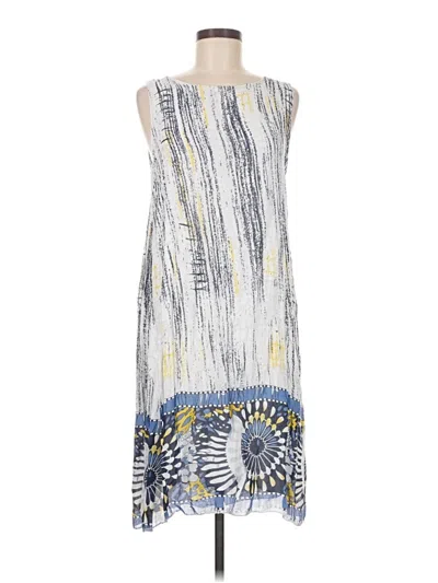 Pre-owned Charlie Casual Dress In Gray