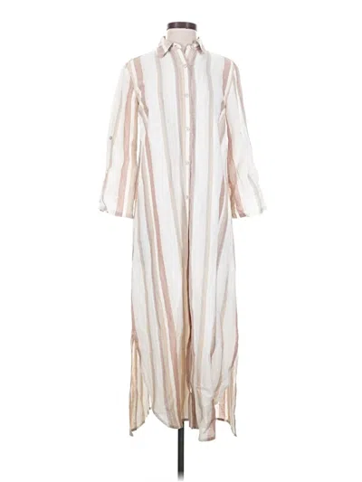 Pre-owned Charlie Casual Dress In Ivory