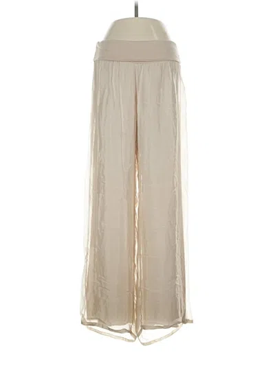 Pre-owned Charlie Casual Pants In Ivory