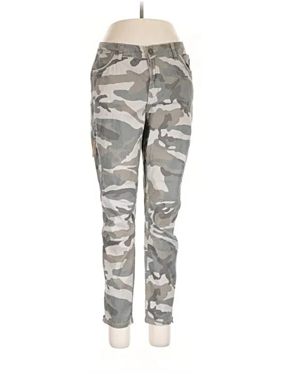 Pre-owned Charlie Casual Pants In Silver