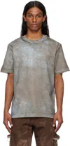 Charlie Constantinou Printed T-shirt In Blue/brown (screen P