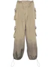 Charlie Constantinou Multi Pocket Cargo Pants In Green