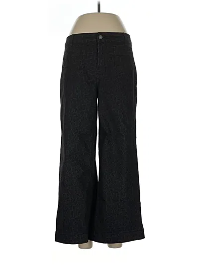 Pre-owned Charlie Dress Pants In Black