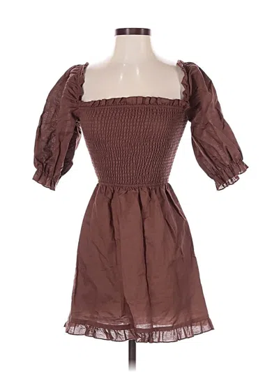 Charlie Holiday Casual Dress In Brown