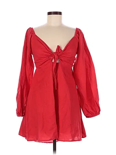 Pre-owned Charlie Holiday Casual Dress In Red