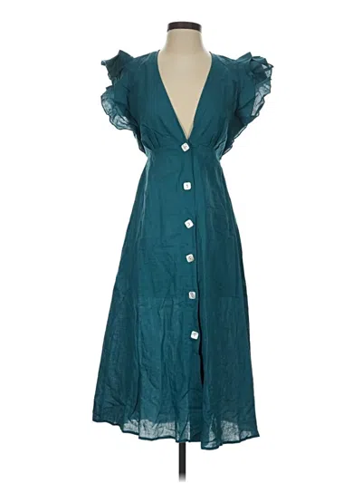 Pre-owned Charlie Holiday Casual Dress In Teal